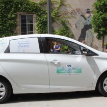 TVE - Fête de la Mobilité Durable - Renault Zoé 3 syndicats