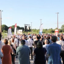 TVE - Inauguration au Vendespace - Vendée Énergie Tour 2017